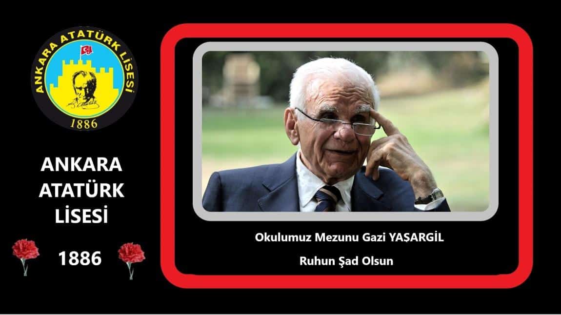 PROF.DR GAZİ YAŞARGİL VEFAT ETTİ