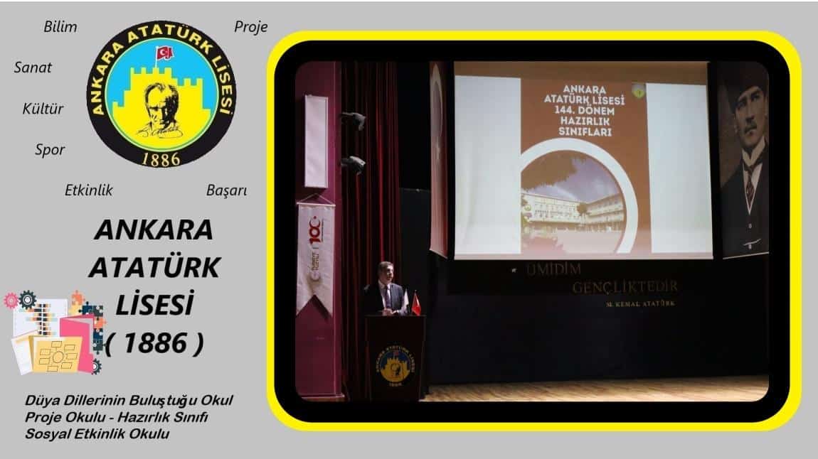 “ANKARA ATATÜRK LİSELİYİZ-144.DÖNEM ROZET TAKMA- TÖRENİ”